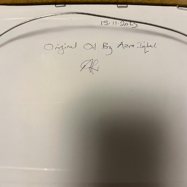 Impressionist Original Impressionist English Oil Painting, Signed & Framed For Sale - Image 3 of 3