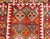 Mid 20th Century Multicolored Midcentury Turkish Kurdish Oushak Runner With Diamonds and Stars 2'9 X 9'10 For Sale - Image 5 of 10
