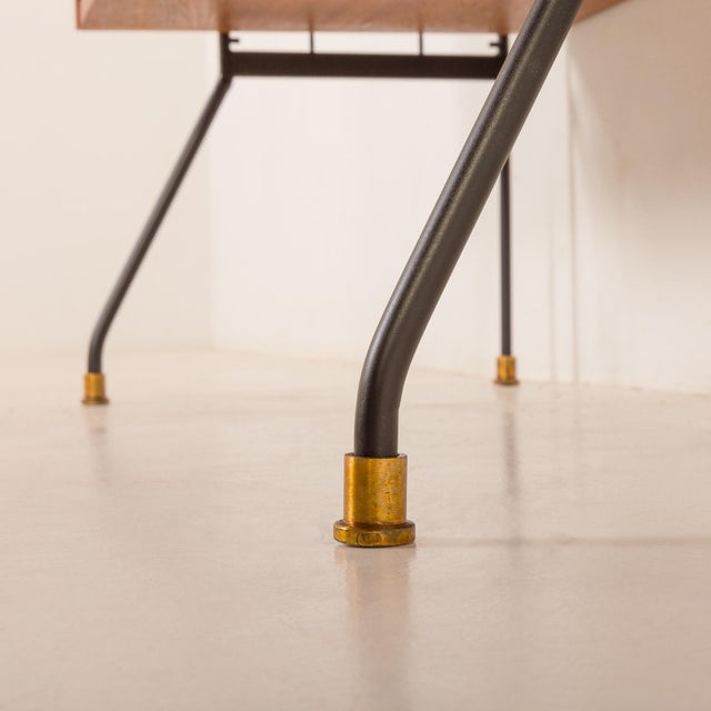 Mid-Century Italian Free Standing Wall Unit with Display Cabinet, 1960s For Sale - Image 15 of 16