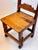Pair of Mid-Century Mexican Rustic Pine Chairs With Carved Razor Blade Backs and Legs For Sale - Image 13 of 16