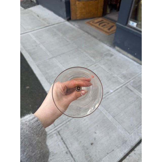 1920s 1920s Murano Glass Stemware by Renowned Glassblower Vittorio Zecchin -Set of 11 For Sale - Image 5 of 7