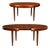 Extendable Rosewood Dining Table by Jorge Jabour, Brazilian Modern, 1950s For Sale