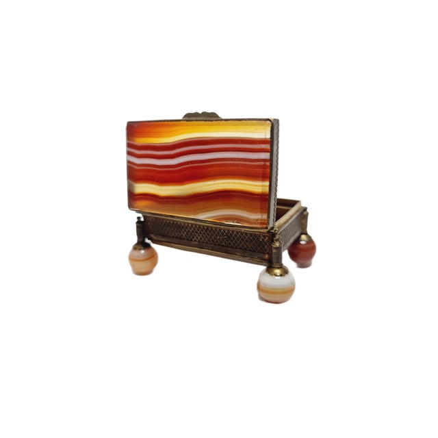 Victorian Agate Box, Great Britain, 1890s For Sale - Image 18 of 18