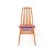 Brown Mid-Century Modern Dining Room Chairs in Teak, 1960s, Set of 6 For Sale - Image 8 of 13