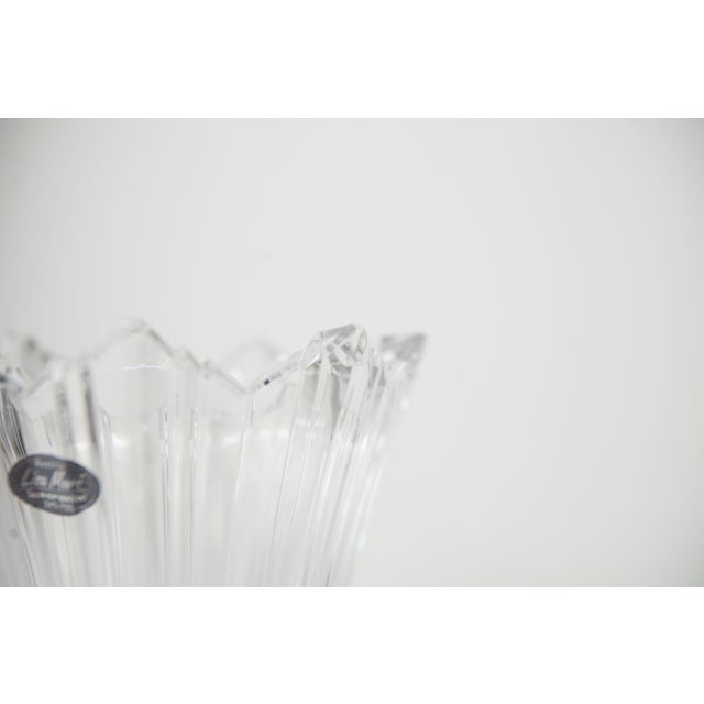 Crystal Vase by Lisa Mori, Austria, 1980s For Sale - Image 6 of 14