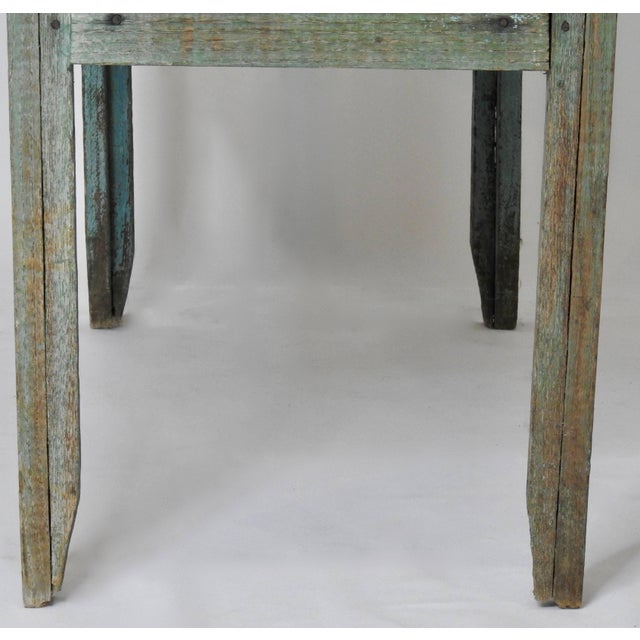 1920s 20th Century Rustic Lift Top Storage Chest For Sale - Image 5 of 11