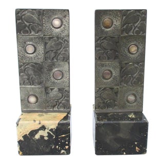 Austrian Art Deco Bookends - A Pair of 2 For Sale