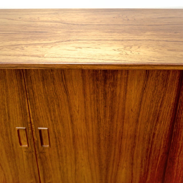 Westergaard Møbelfabrik Danish Rosewood Highboard / Tall Sideboard Designed by Børge Seindal For Sale - Image 14 of 18
