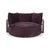 Scarlett Fabric Two-Seater Sofa in Lilac, Aubergine, and Violet with Casters by Poltrona Frau For Sale - Image 17 of 18