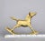 Mid-Century Modern Vintage Solid Brass Rocking Horse Figurine For Sale - Image 3 of 4