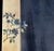 1920s Navy Open Field Floral Deco Antique Chinese Peking Room Size Rug For Sale - Image 4 of 6