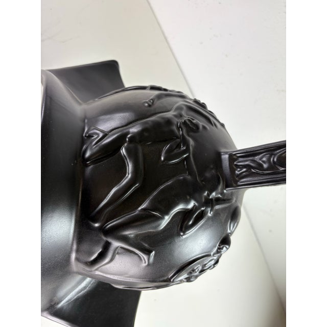 Mid-Century Vintage Greco-Roman Inspired Military Bust For Sale - Image 10 of 12