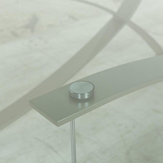 1150 Glass Coffee Table Silver from Rolf Benz For Sale - Image 4 of 15