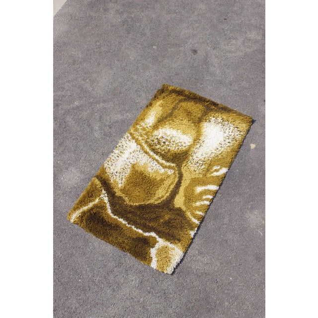 Vintage Shaggy Wool Rug from Junghans, 1970s For Sale - Image 11 of 11