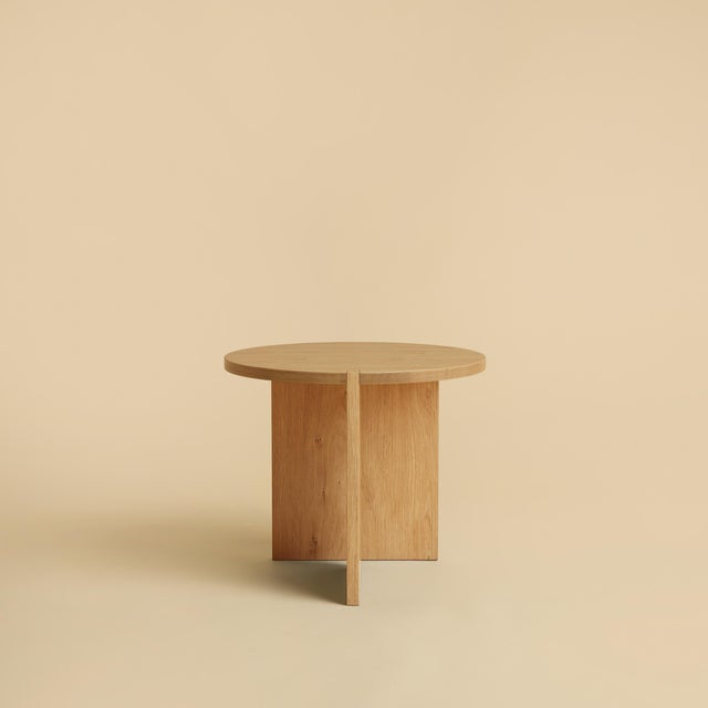 The Kume is a solid oak side table, a low, compact table worked entirely from solid European oak. Grounded and tactile, it...