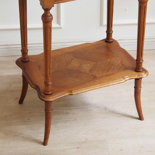 Dressing Table with Beveled Mirror For Sale - Image 9 of 17