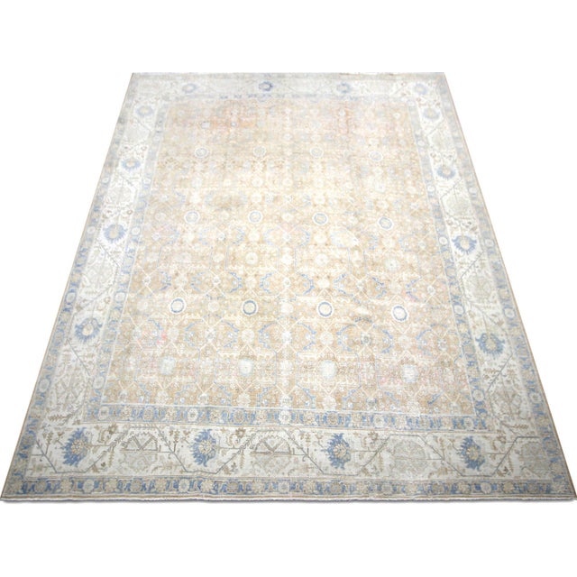 1940s 1940s Persian Tabriz Rug For Sale - Image 5 of 6