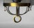 Mid 20th Century Neoclassical French Brass and Blown Glass Lantern For Sale - Image 13 of 18