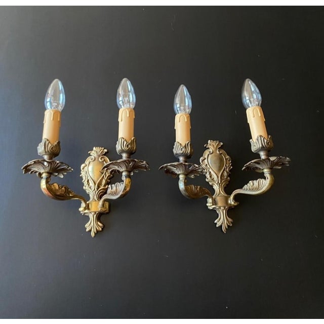 Wall Sconces, 1960s, Set of 2 For Sale - Image 3 of 12