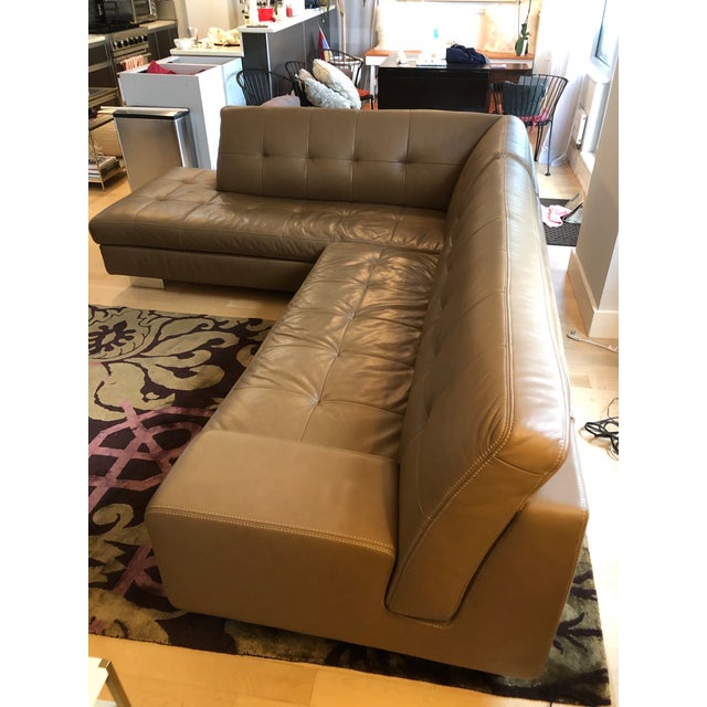 Modern Maurice Villency Custom Sectional Sofa Chairish