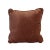 Velvet Brown Square Shape Fabric Couch Sofa Cushion For Sale