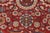 Shabby Chic 1990's Agra Tabriz Pak-Persian Rust/ Wool Rug - 9'3'' X 12'4'' For Sale - Image 4 of 9