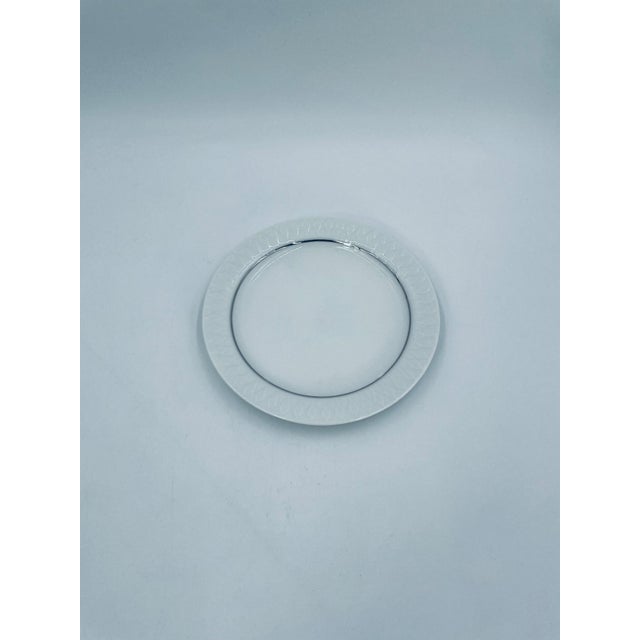 White Lanzette Dessert Plate by Tapio Wirkkala for Thomas, 1965 For Sale - Image 8 of 8