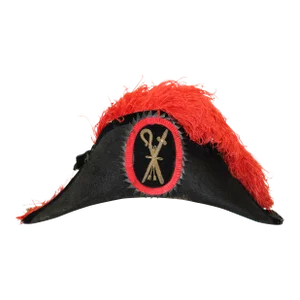 Military Silk Hat W/ Original Metal Tin Box