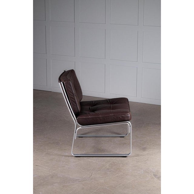 Black Mondo Lounge Chair attributed to Karl-Erik Ekselius, Sweden, 1970s For Sale - Image 8 of 14