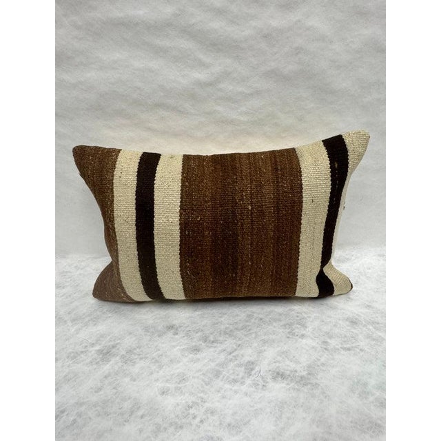 Turkish Hemp Pillow Cushion Natural Beige Brown Pillow Cushion Cover 16" x 24" #30169 Enhance your home decor with our...