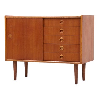 Vintage Danish Teak Chest of Drawers For Sale