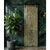 Green Antique Green Floral Carved Door | Handcrafted Indian Sliding Closet Barn Door 96x29.5 For Sale - Image 8 of 8