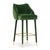Figueroa Bar Stool in Green Velvet from Insidherland For Sale - Image 11 of 11