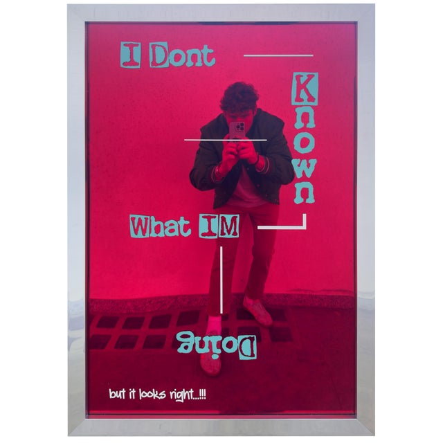 Contemporary Giuseppe Castellano, Reflected Visibility, 2026, Acrylic For Sale - Image 3 of 3