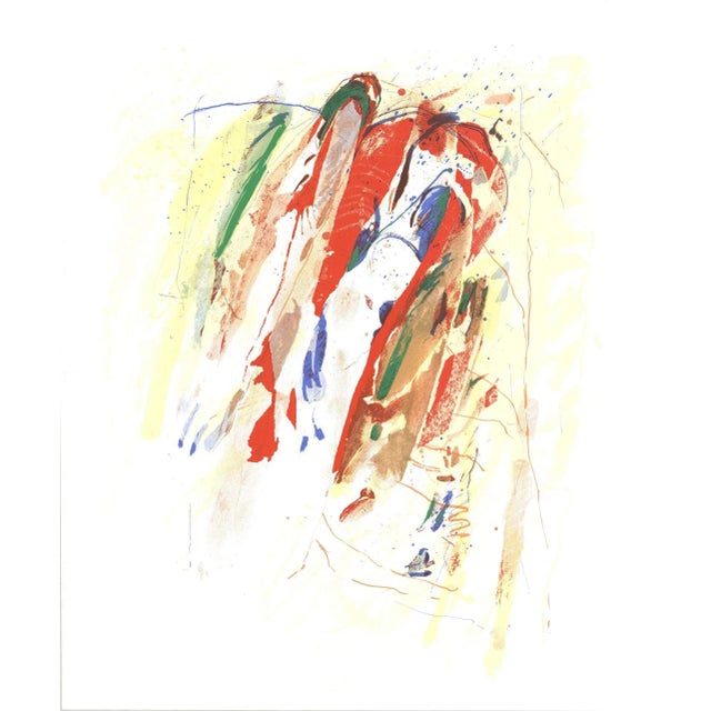 Abstract 2005 Hans Meyer Petersen 'Waves' Abstract USA Serigraph For Sale - Image 3 of 3