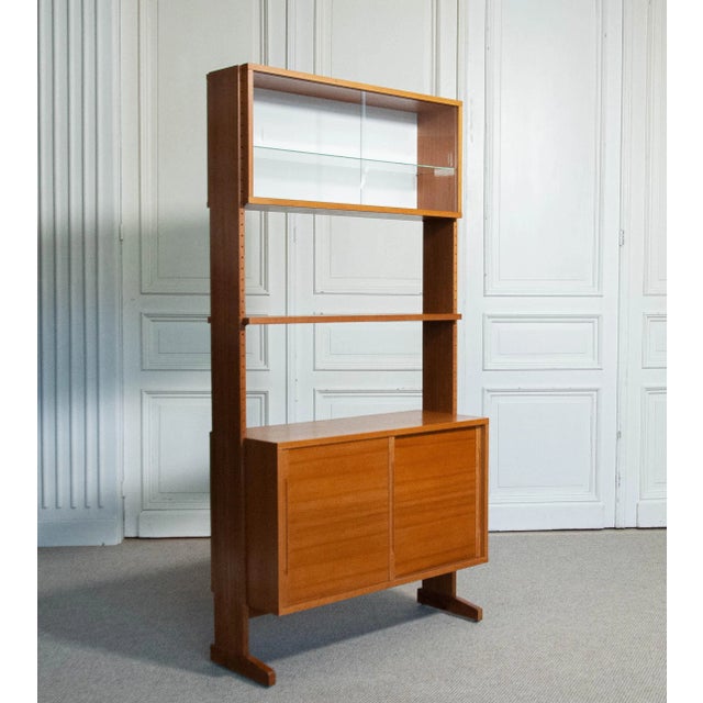 Teak Parade Bookcaseby Kajsa & Nils Nisse Strinning, Denmark, 1960s For Sale - Image 4 of 7