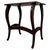 Brown Antique English Carved Mahogany Side Table, 1900s For Sale - Image 8 of 10