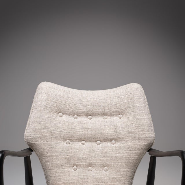 Model MS-6 Chair by Madsen & Schübell for Vik & Blindheim, 1950s For Sale - Image 10 of 14