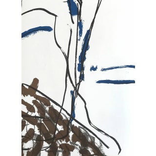 1970s Riopelle Original Lithograph Dm10208 Derriere Le Miroir For Sale