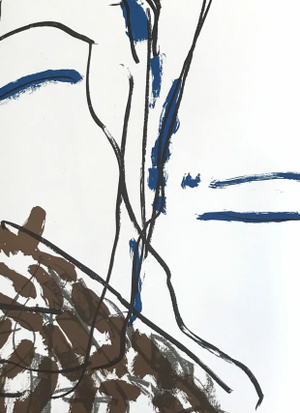 1970s Riopelle Original Lithograph Dm10208 Derriere Le Miroir