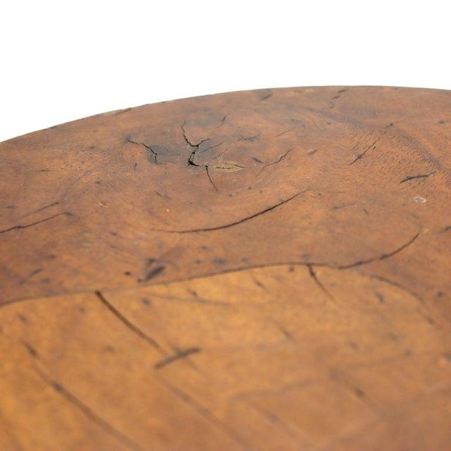 Antique Olivewood Veneer Cocktail Stand With Single Drawer C1890 For Sale - Image 15 of 15