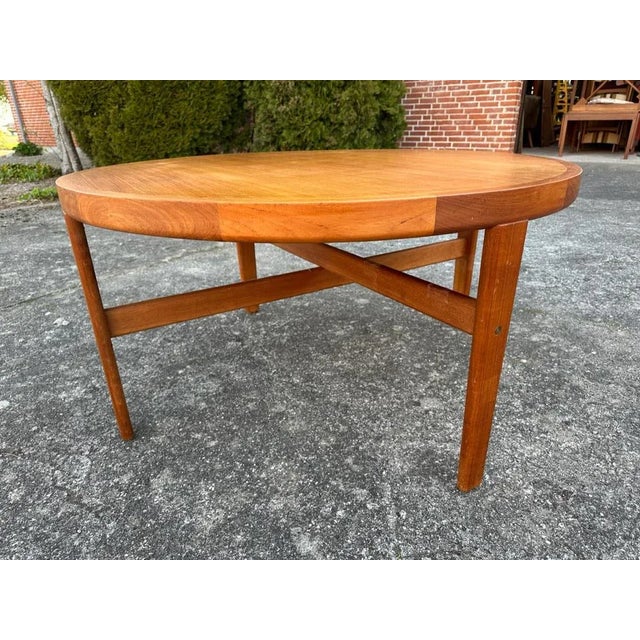Mid-Century Modern Mid-Century Danish Teak Coffee Table, 1960s For Sale - Image 3 of 6