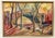 Watercolor - Arnold Weber (1931-2010) Central Park For Sale - Image 11 of 11
