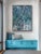 Large Abstract Acrylic Painting Titled Marathon For Sale In Los Angeles - Image 6 of 8