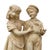 Sculpture “Children’s Couple”, alabaster, signed Eugenio Battiglia, late 19th century – Italy Material: Alabaster Artist:...