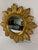 Vintage French Style Giltwood Sunburst Wall Mirror For Sale - Image 12 of 15