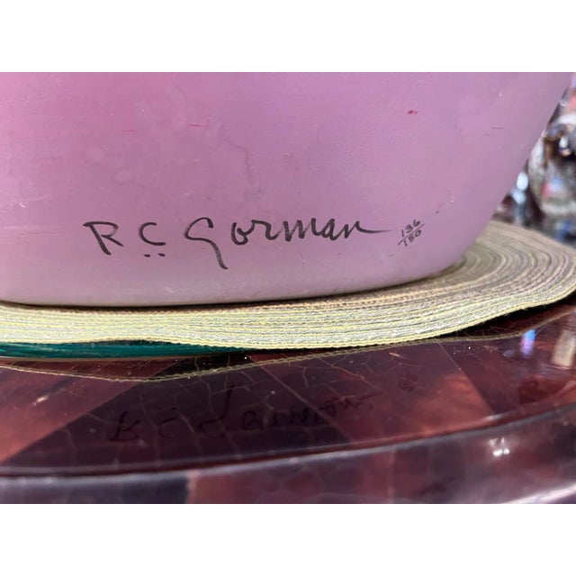 Rc Gorman "Noon" Ceramic Floor Vase, 1987 - 19" Diameter X 26" Tall For Sale - Image 10 of 11
