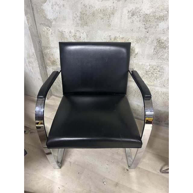 Animal Skin BMO Armchair by Mies van der Rohe for Knoll, 1980s For Sale - Image 7 of 7