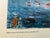 Small original print of a seascape painting by Romanian-born modern Impressionist artist Dimitrie Berea. The 1964 print...
