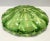 Green Large Green Bullicante Murano Glass Bowl with Gold Leaf, Italy, 1960s For Sale - Image 8 of 14